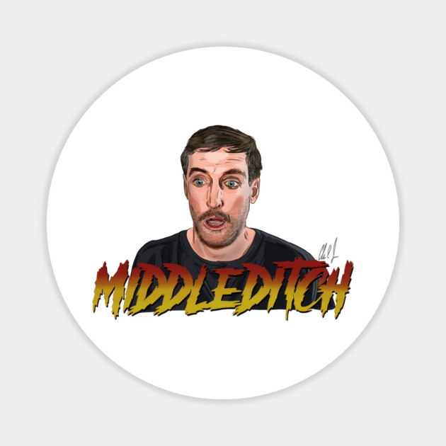 Middleditch Magnet by 51Deesigns