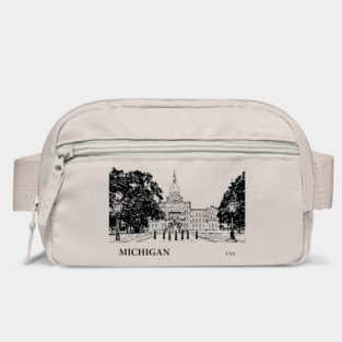 Michigan State USA Bag