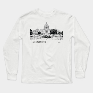 Minnesota State USA Long Sleeve T-Shirt