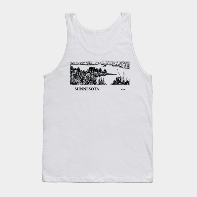 Minnesota USA Tank Top by Lakeric