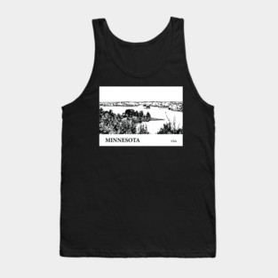 Minnesota USA Tank Top