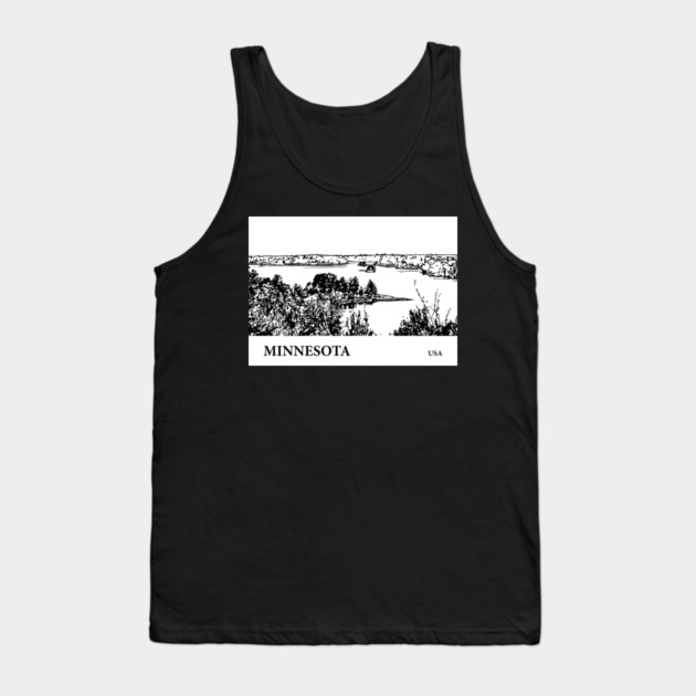 Minnesota USA Tank Top by Lakeric