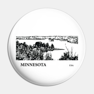 Minnesota USA Pin