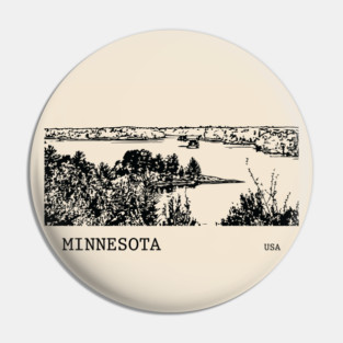 Minnesota USA Pin