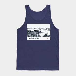Minnesota USA Tank Top