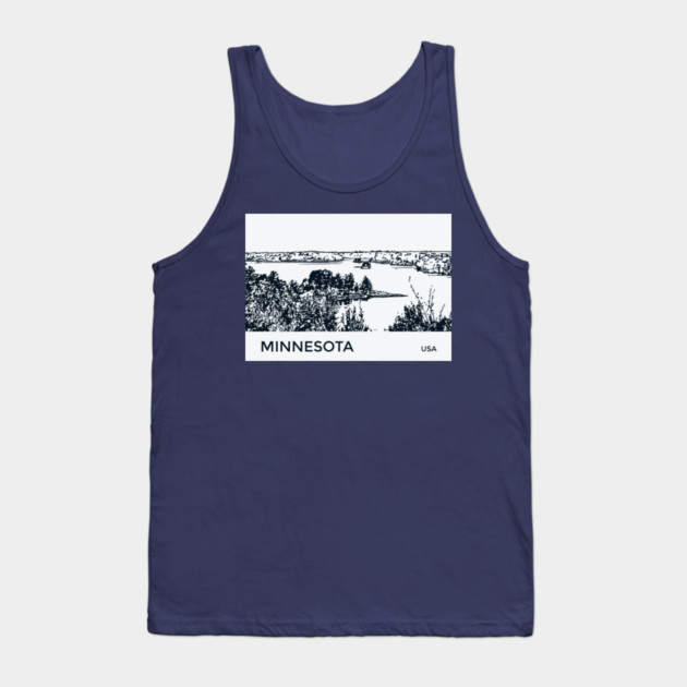 Minnesota USA Tank Top by Lakeric