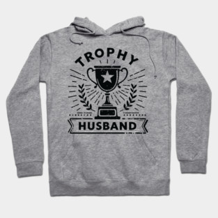 Retro Style Trophy Husband Hoodie