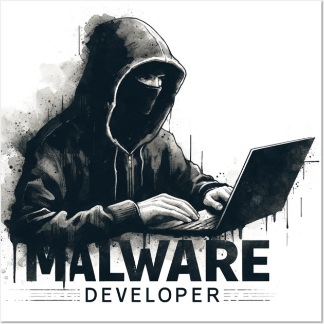 Stealth Maldev Wall Art by Hack The Planet