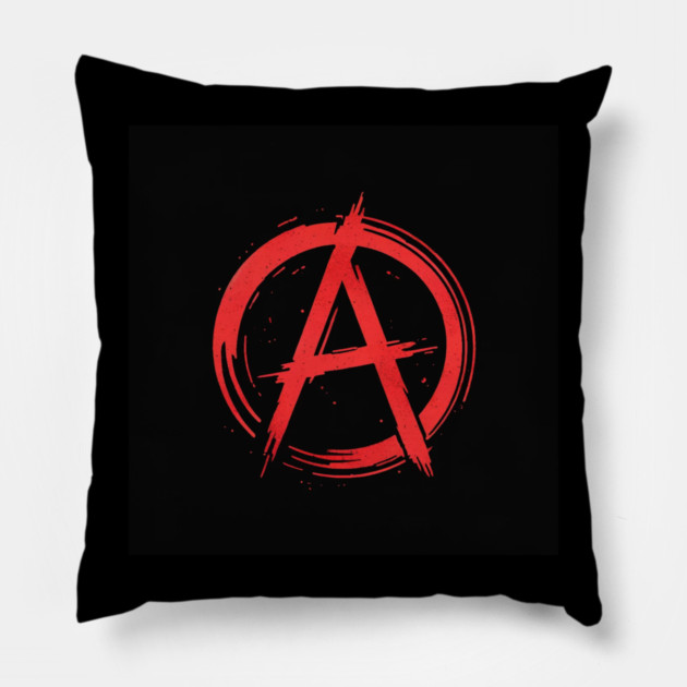 Anarchy! Pillow by Hack The Planet