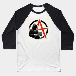 Hacktivist Baseball T-Shirt