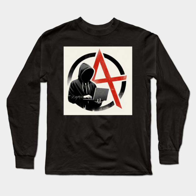 Hacktivist Long Sleeve T-Shirt by Hack The Planet