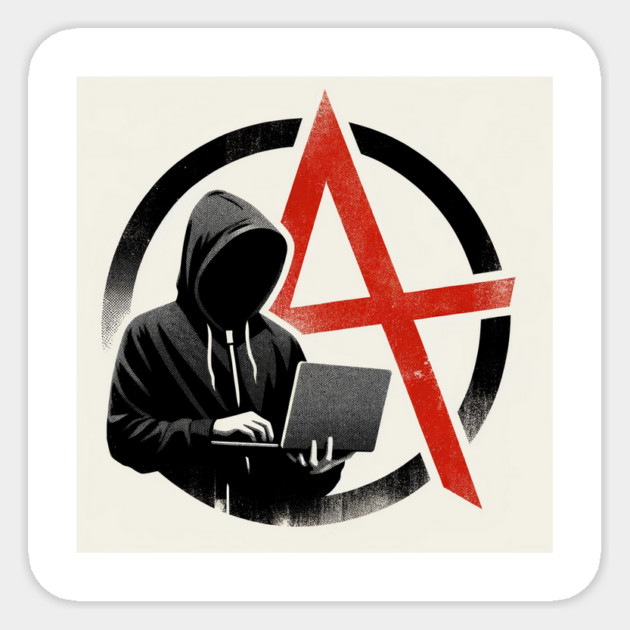 Hacktivist Sticker by Hack The Planet