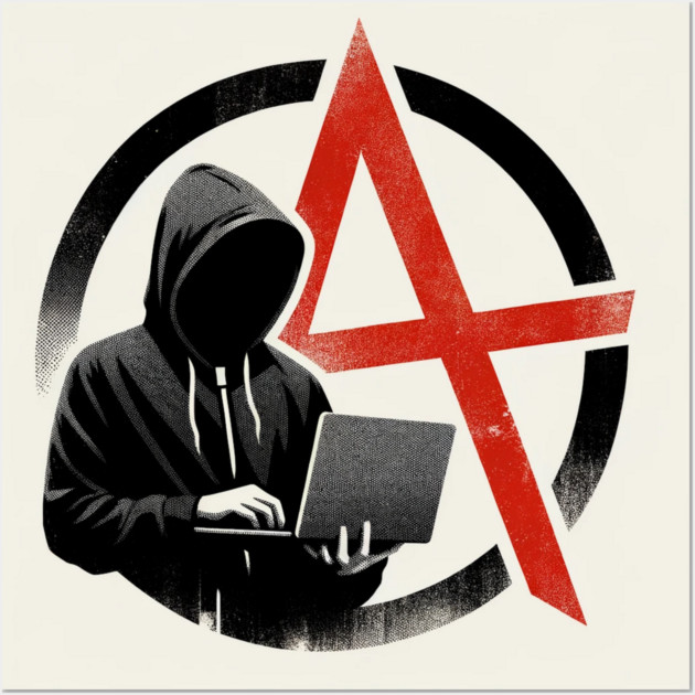 Hacktivist Wall Art by Hack The Planet