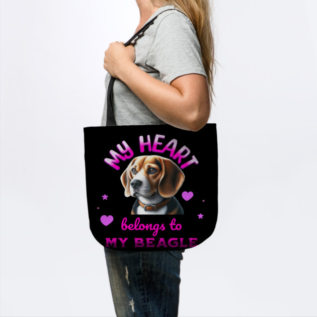 My Heart Belongs to My Beagle Dog by BirdsnStuff