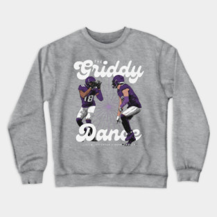 Justin Jefferson & Adam Thielen Minnesota Griddy Dance Crewneck Sweatshirt