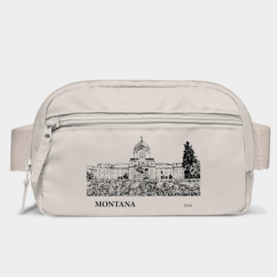 Montana State USA Bag
