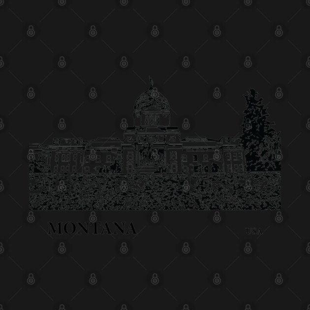 Montana State USA by Lakeric