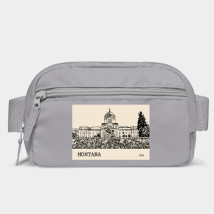 Montana State USA Bag