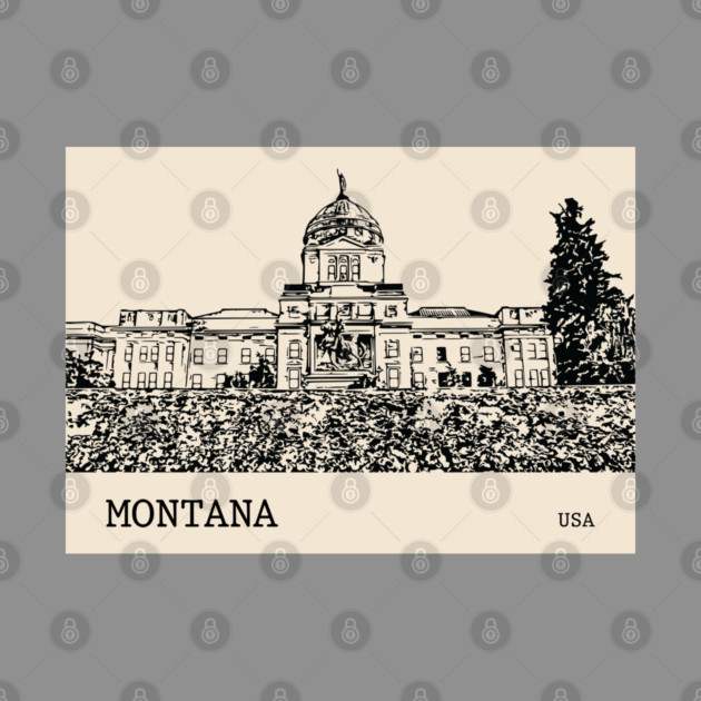 Montana State USA by Lakeric