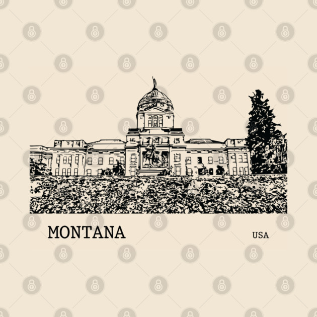 Montana State USA by Lakeric