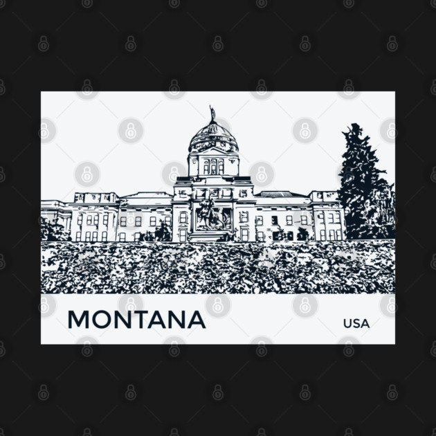 Montana State USA by Lakeric