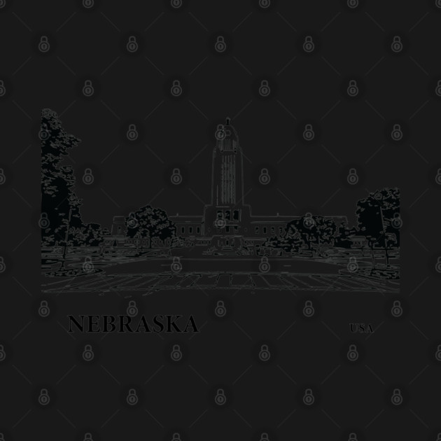 Nebraska State USA by Lakeric