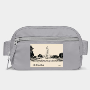 Nebraska State USA Bag