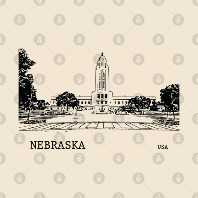 Nebraska State USA by Lakeric