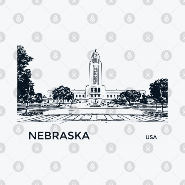Nebraska State USA by Lakeric