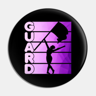 Color Guard Marching Band Flag Pin