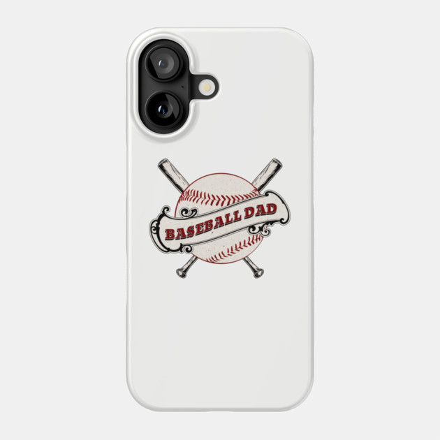 Baseball Dad Phone Case by HolidayBug