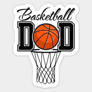 Basketball Dad Sticker