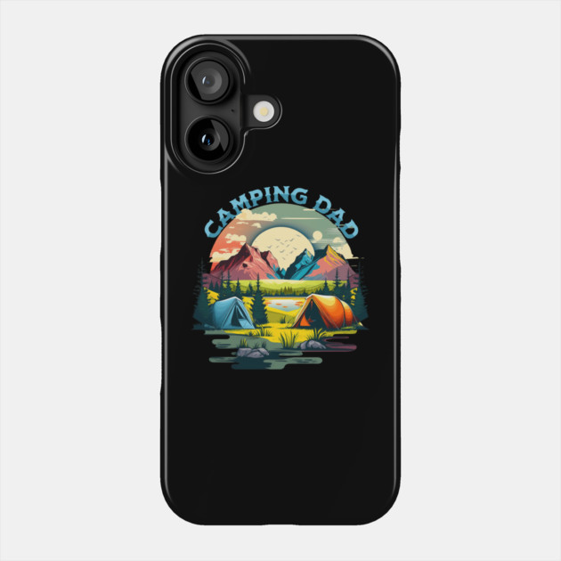 Camping Dad Phone Case by HolidayBug