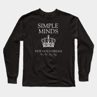 Simple Minds New Gold Dream Long Sleeve T-Shirt