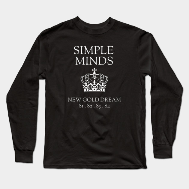 Simple Minds New Gold Dream Long Sleeve T-Shirt by Timeless Chaos