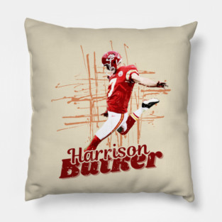 the harrison butker 7 Pillow