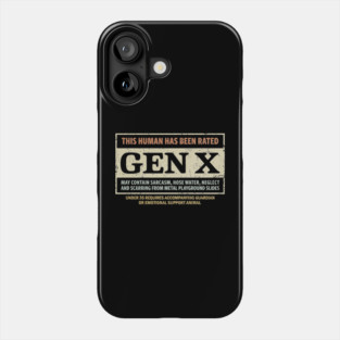 Rated Gen X Phone Case