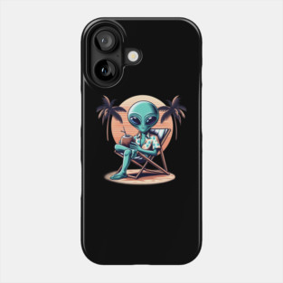 Chill Alien Escape Phone Case