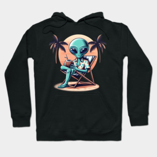 Chill Alien Escape Hoodie