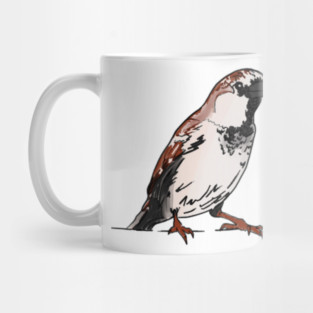 House sparrow Mug