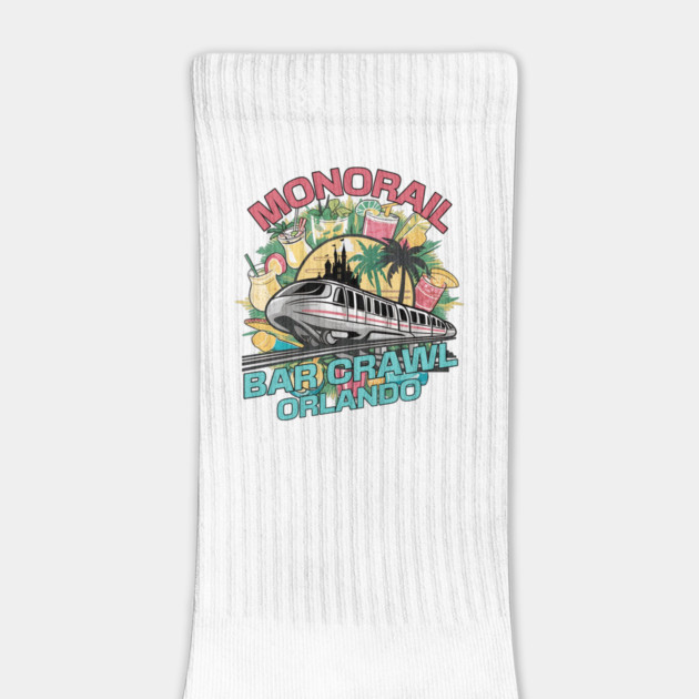 Monorail Bar Crawl around seven seas lagoon Poly, Contemporary, and Grand Floridia by Joaddo