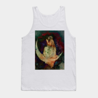 Star Child - Surreal/Collage Art Tank Top