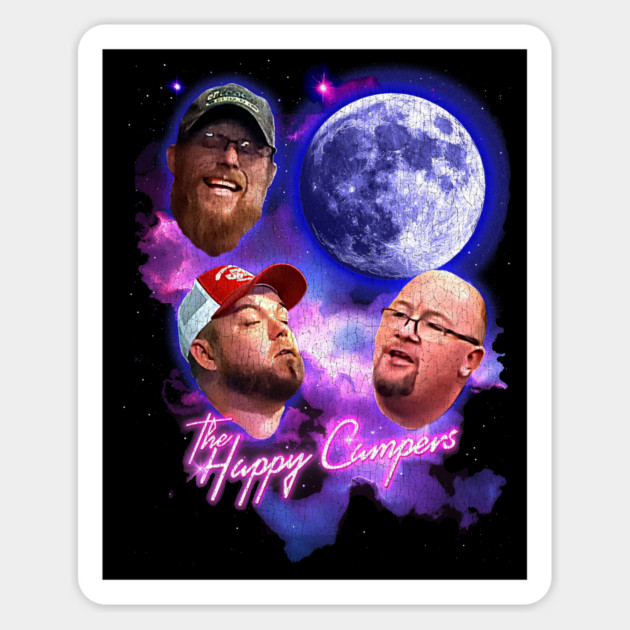 The Happy Campers - Howlers Magnet by rt-shirts