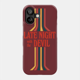 Late Night With The Devil Phone Case
