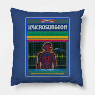 Microsurgeon - Imagic - The Intellivision 125 Pillow