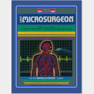 Microsurgeon - Imagic - The Intellivision 125 Posters and Art