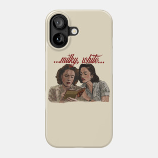 A League Of Their Milky, White Phone Case