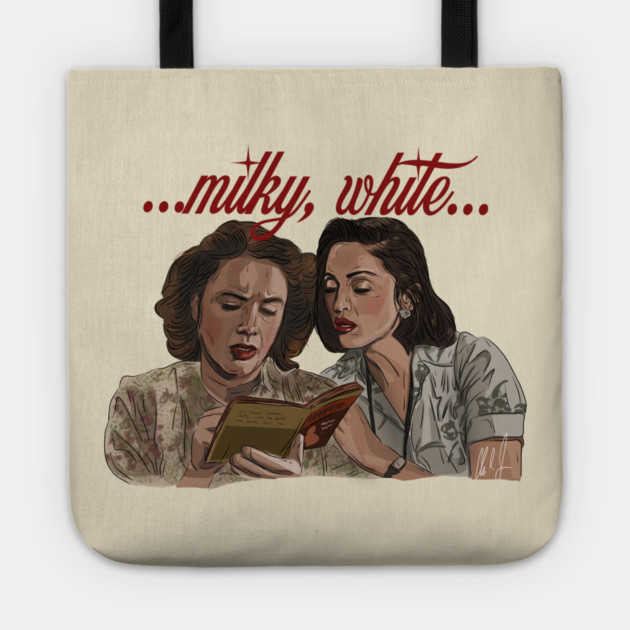 A League Of Their Milky, White Tote by 51Deesigns