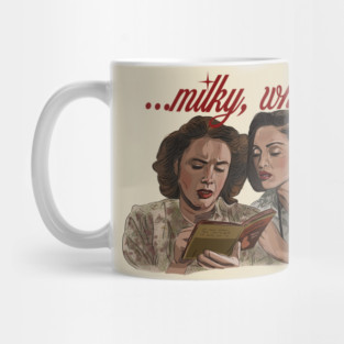 A League Of Their Milky, White Mug