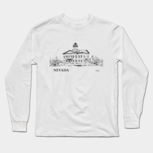 Nevada State USA Long Sleeve T-Shirt